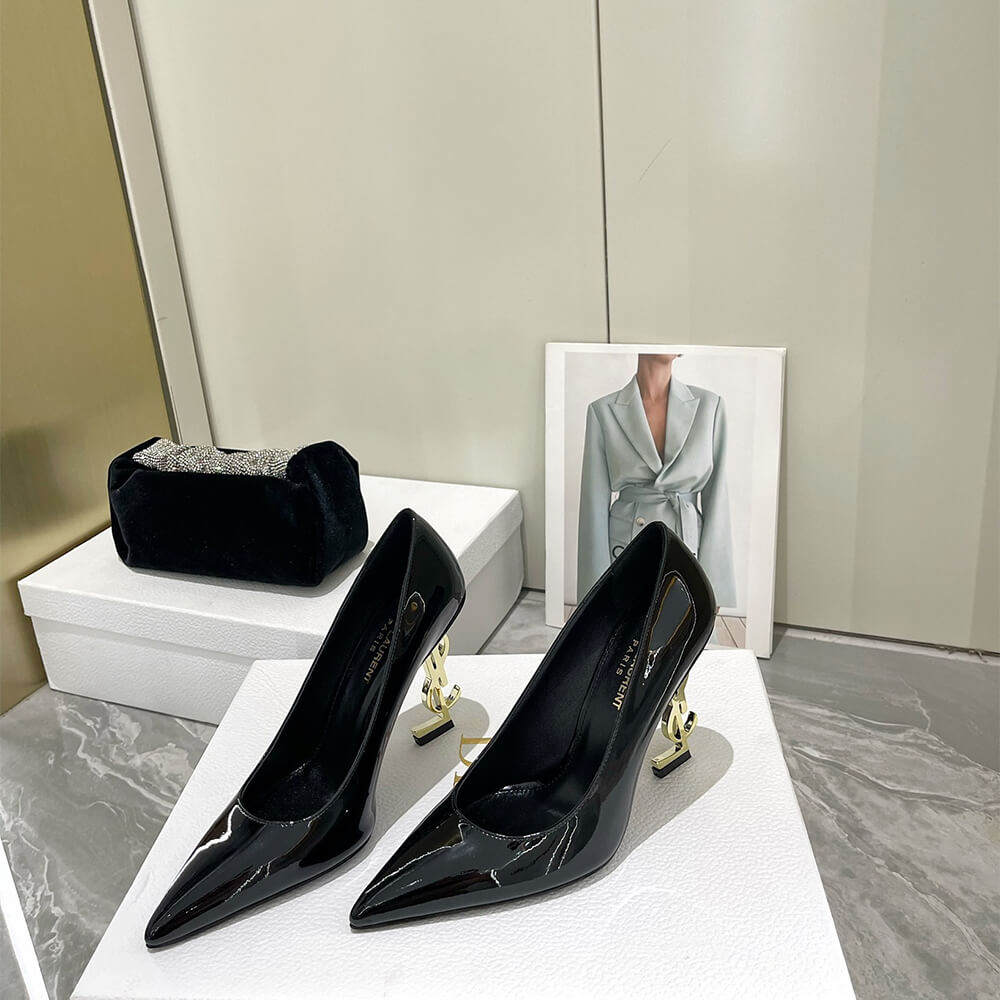 YSL Opyum Pumps in Patent Leather