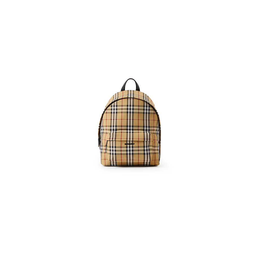 Burberry Check Backpack