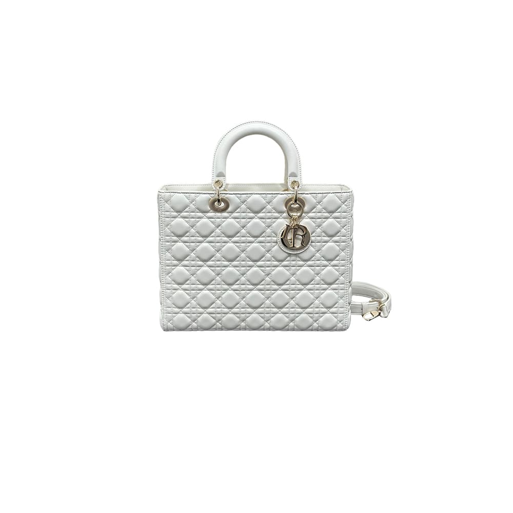 Dior Large Lady Dior Bag(HIGH-END GRADE)